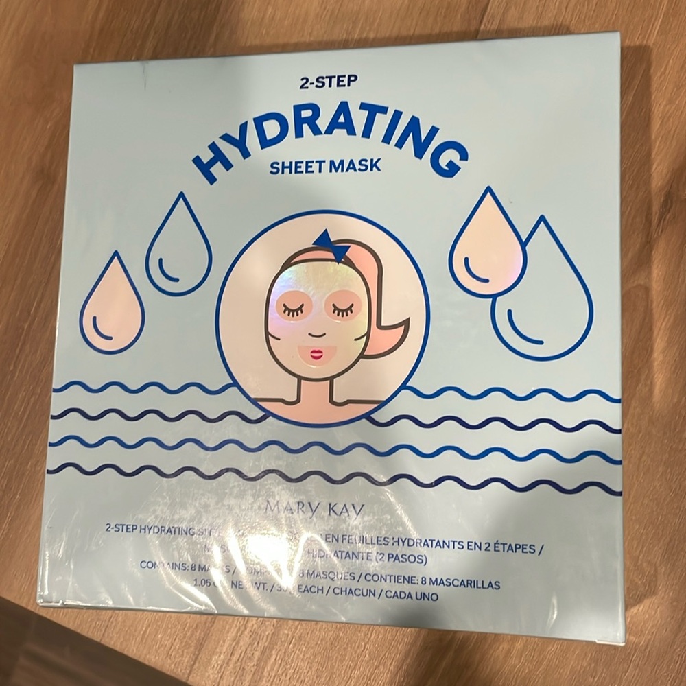 SOLD-MARY KAY SPECIAL EDITION 2- STEP HYDRATING SHEET MASK
